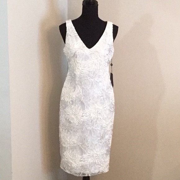 Adrianna Papell Dresses & Skirts - Adrianna Papell Metallic Soutache Dress